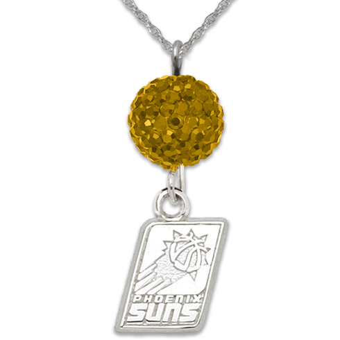 Sterling Silver Phoenix Suns Ovation Necklace