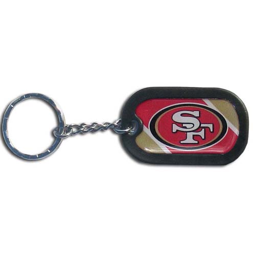 San Francisco 49ers Tag Key Chain