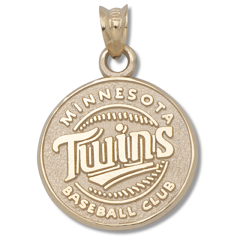 Minnesota Twins 5/8in 10kt Yellow Gold