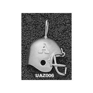 Arizona Wildcats 3/4in Sterling Silver Helmet Pendant