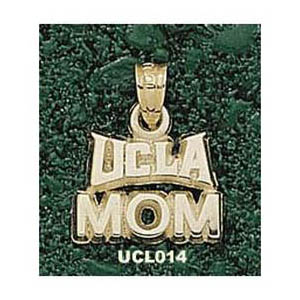 UCLA Bruins 3/8in 14k UCLA MOM Pendant