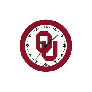 Oklahoma Sooners Wall Clock