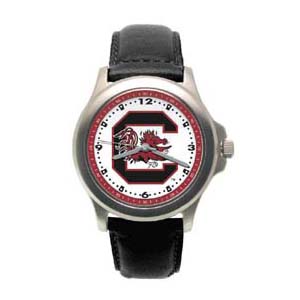 South Carolina Gamecocks Rookie Leather Watch USO109 | Joy Jewelers