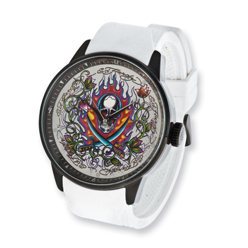 Ed Hardy Autometer Watch - Skull