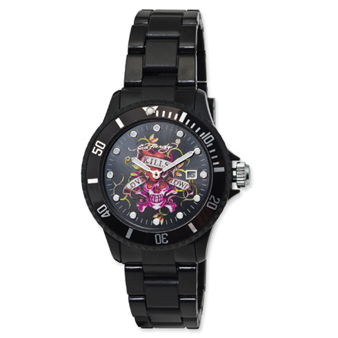 Ed Hardy VIP Watch - Black