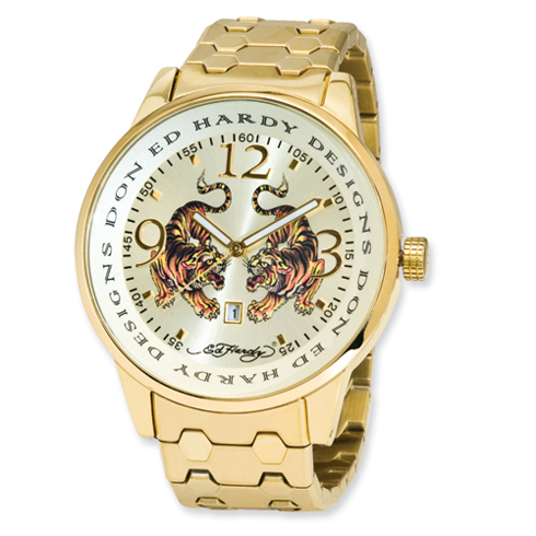 Ed Hardy Steller Watch - Tigers