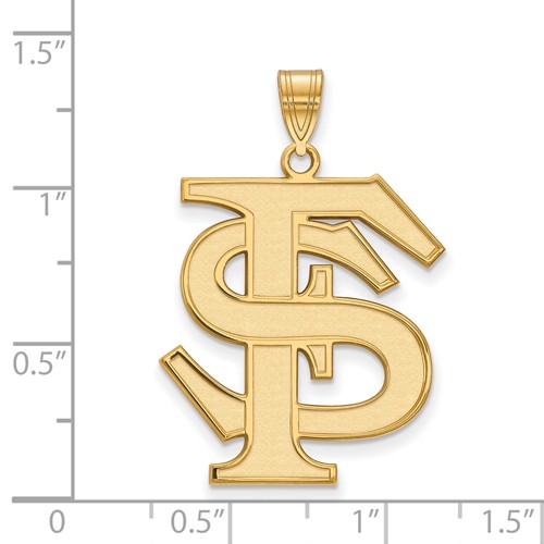 St. Louis Cardinals Micro Logo Pendant - Yellow Gold, 18k - The
