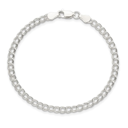 Sterling Silver 8in Italian Charm Bracelet QCH050-8 | Joy Jewelers