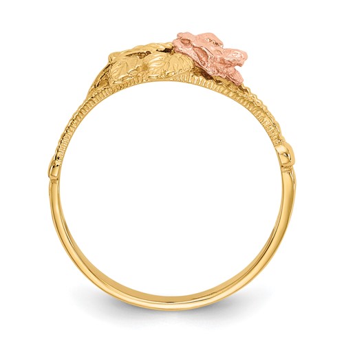 Senco Gold & Diamonds Boat Leaf Gold Ring : Amazon.in: Jewellery