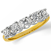 Diamond Annniversary Band - 14kt Gold