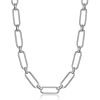 Ania Haie Sterling Silver Cable Connect Chunky Chain Necklace