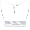 Sterling Silver Oakland Athletics Bar 18in Necklace