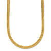 18k Yellow Gold 16in Mesh Link Chain 4mm