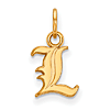 Diamond2Deal 14k Yellow Gold LogoArt University of Louisville Cardinal  Small Pendant