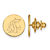 14kt Yellow Gold Washington State University Lapel Pin