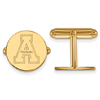 Appalachian State University Cuff Links 14k Yellow Gold