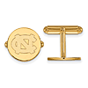 14kt Yellow Gold University of North Carolina NC Cuff Links