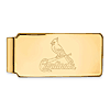 10kt Yellow Gold St. Louis Cardinals Money Clip