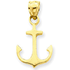 14kt Yellow Gold 5/8in Anchor Charm