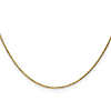 14k Yellow Gold 18in Diamond-cut Cable Chain .95mm