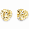 14kt Yellow Gold Madi K Love Knot Earrings