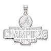 Sterling Silver Atlanta Braves World Series 2021 Pendant 1in