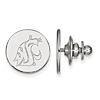 Sterling Silver Washington State University Lapel Pin