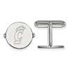 Sterling Silver University Of Cincinnati Round Cuff Links