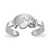 Sterling Silver University of Iowa Toe Ring