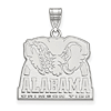 Sterling Silver 3/4in University of Alabama Big Al Pendant