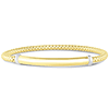 14k Yellow Gold Popcorn Stretch Bar Bracelet