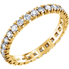 14kt Yellow Gold 9/10 CT TW Diamond Eternity Band