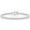 14k White Gold 3.0 ct tw Lab Grown Diamond Classic Tennis Bracelet